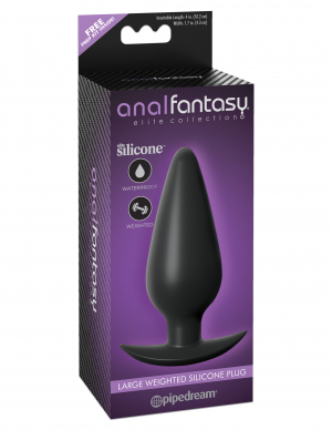 ANAL FANTASY ELITE LARGE WEIGHTED SILICONE PLUG main