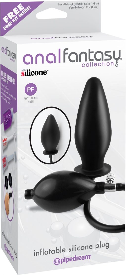 ANAL FANTASY INFLATABLE SILICONE PLUG main