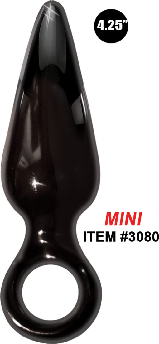 ANAL FEVER MINI ASS GLASS PLEASURE PLUG main