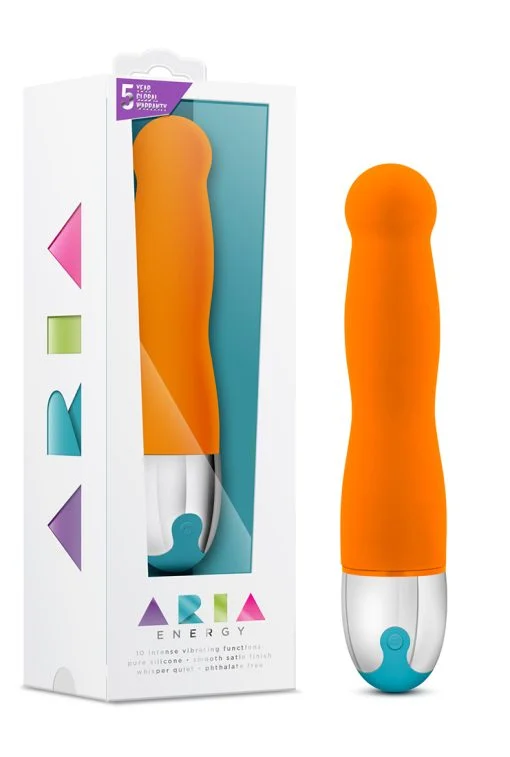 ARIA ENERGY TANGERINE ORANGE VIBRATOR main