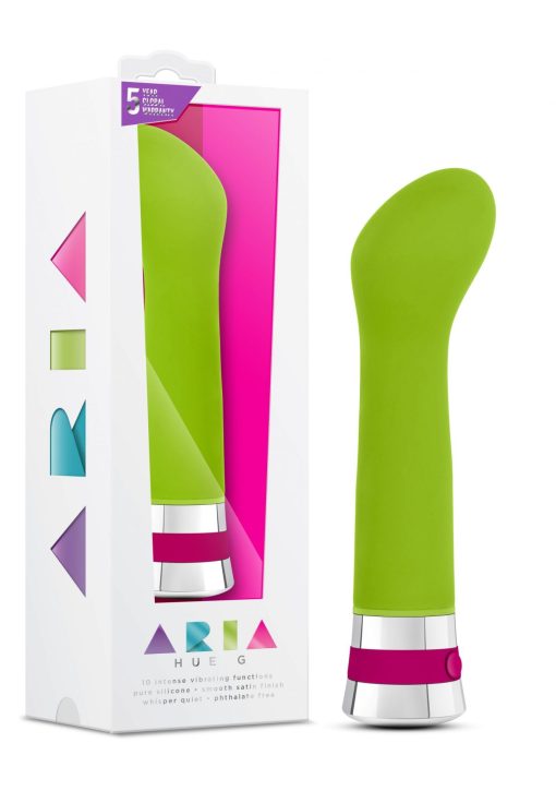 ARIA HUE G LIME GREEN VIBRATOR main