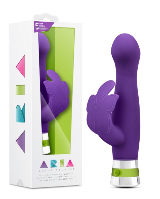 ARIA LOTUS FLUTTER PLUM VIBRATOR main