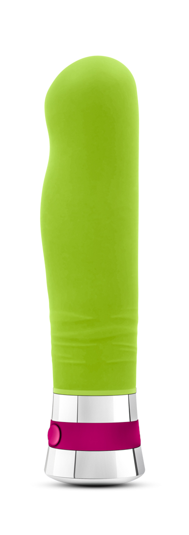 ARIA LUCENT LIME GREEN VIBRATOR back