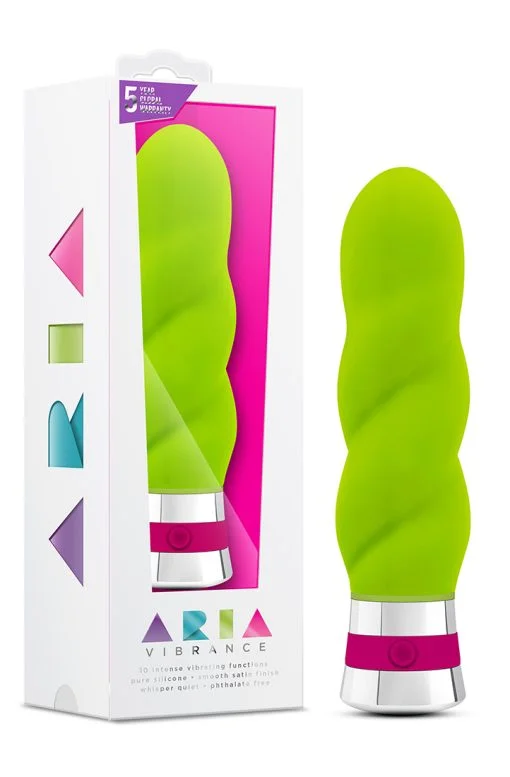 ARIA VIBRANCE LIME GREEN VIBRATOR main