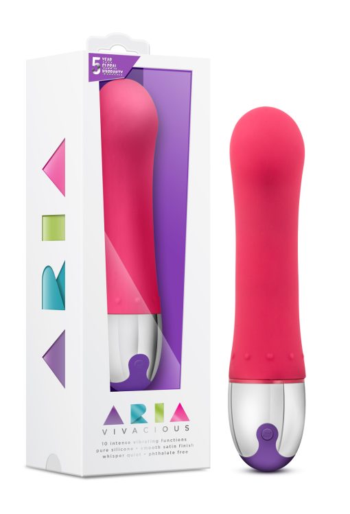 ARIA VIVACIOUS CERISE PINK VIBRATOR main