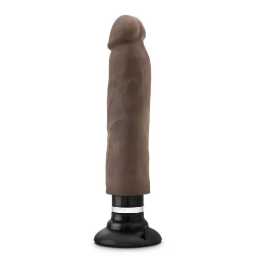 AU NATUREL 11 SENSA FEEL MAGNUM VIBRATING DONG CHOCOLATE" back