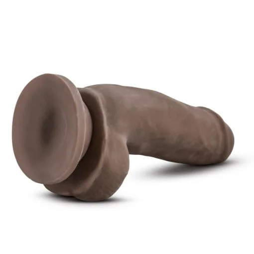 AU NATUREL 7 SENSA FEEL FAT BOY CHOCOLATE REALSITIC DILDO " male Q