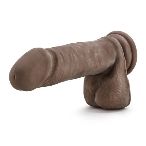 AU NATUREL 8 SENSA FEEL DILDO CHOCOLATE " details