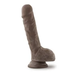 AU NATUREL 9 SENSA FEEL DILDO CHOCOLATE " main