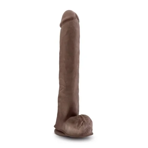 AU NATUREL DADDY 14IN DUAL DENSITY CHOCOLATE details