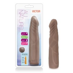 AU NATUREL VICTOR CHOCOLATE REALISTIC DILDO details