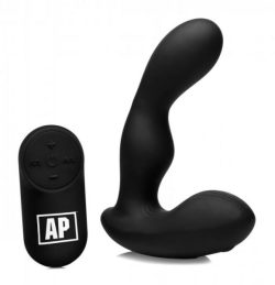 Alpha Pro 7X P-Stroke Prostate Stimulator Shaft Black Main