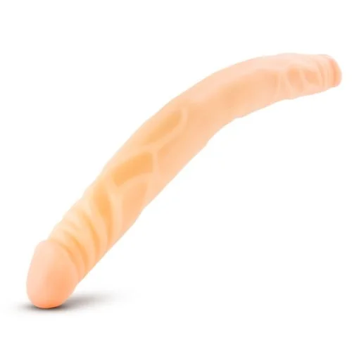 B YOURS 14 DOUBLE DILDO BEIGE " details