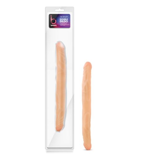 B YOURS 14 DOUBLE DILDO BEIGE " male Q
