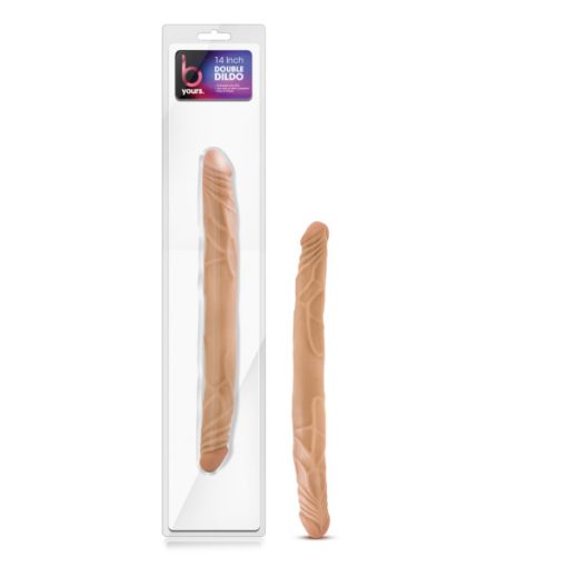 B YOURS 14 DOUBLE DILDO LATIN " male Q