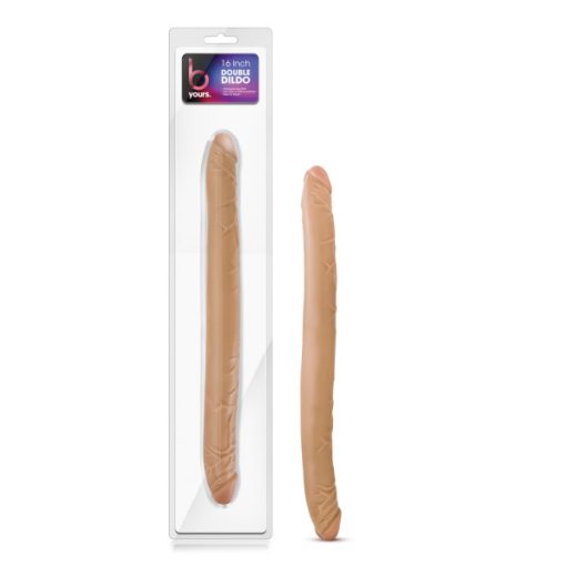 B YOURS 16 DOUBLE DILDO LATIN " male Q