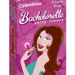 Bachelorette Party Favors Candy Rings 8 Pieces