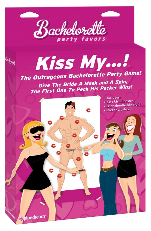 BACHELORETTE KISS MY... PARTY GAME main