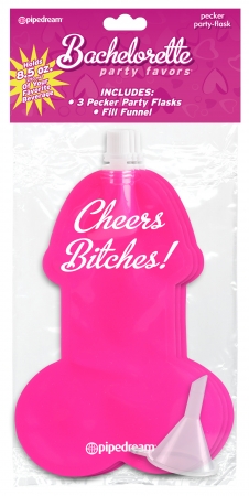 BACHELORETTE PARTY FAVORS PECKER PARTY FLASK main