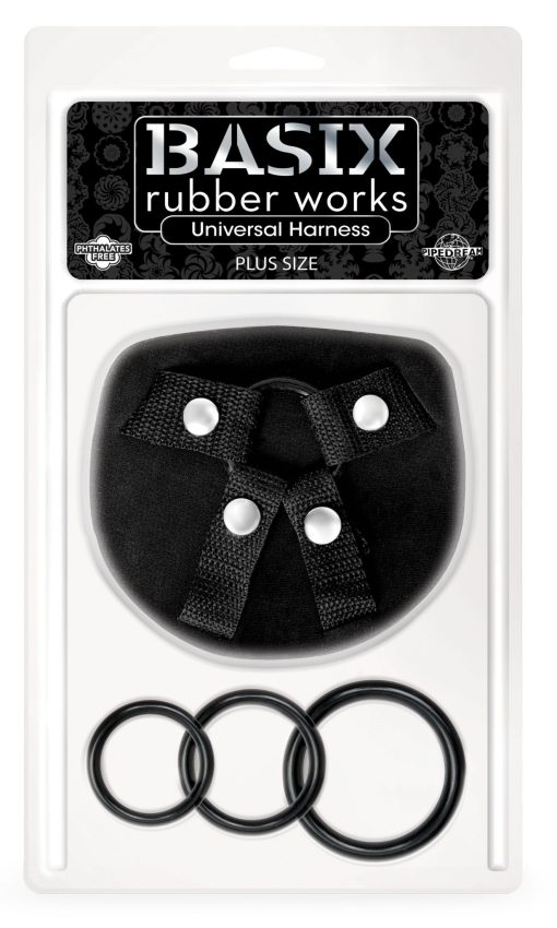 BASIX RUBBER WORKS UNIVERSAL HARNESS PLUS SIZE male Q