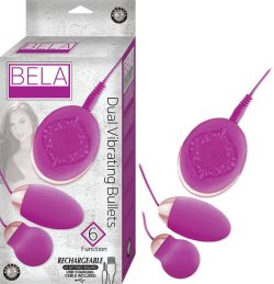 BELA DUAL VIBRATING BULLETS PURPLE main