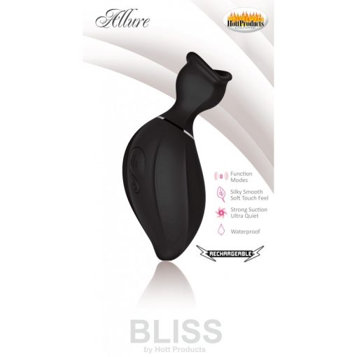 Bliss allure clitoral suction toy black main