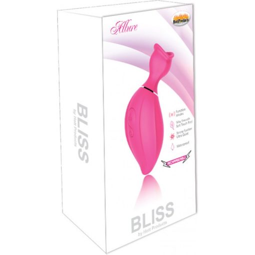 BLISS ALLURE MAGENTA CLITORAL VIBRATOR details