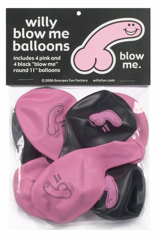 BLOW ME BALLOONS 8 PACK details