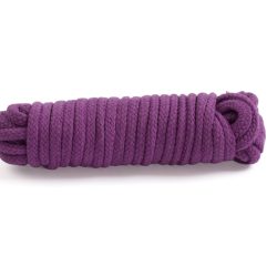 BONDAGE ROPE PURPLE COTTON main