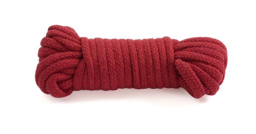 Bondage rope red cotton main