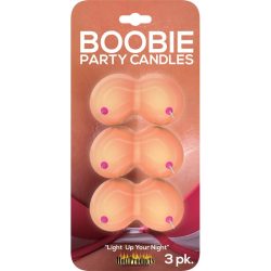 BOOBIE PARTY CANDLES 3PK main