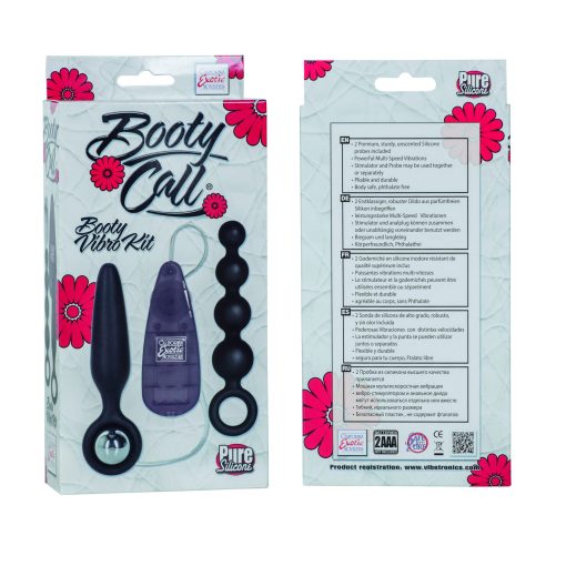 BOOTY CALL BOOTY VIBRO KIT BLACK details