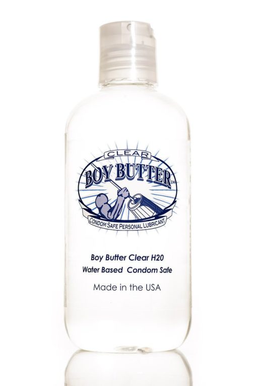 Boy butter clear 8 oz bottle main