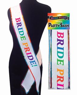 BRIDE PRIDE SASH main