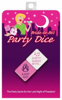BRIDE TO BE PARTY DICE main
