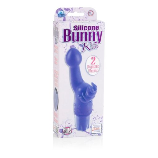 Bunny kiss silicone purple male q