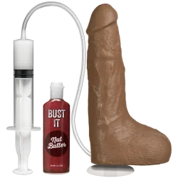 BUST IT SQUIRTING REALISTIC COCK BROWN main