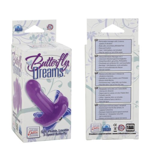 BUTTERFLY DREAMS PURPLE back