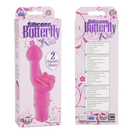 BUTTERFLY KISS SILICONE PINK male Q
