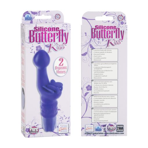 BUTTERFLY KISS SILICONE PURPLE back