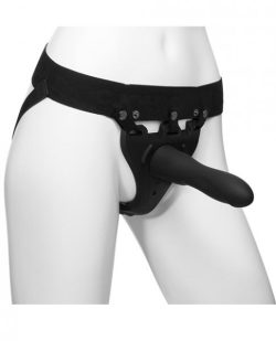 Body Extensions Be In Charge Vibrating Strap On Set Main