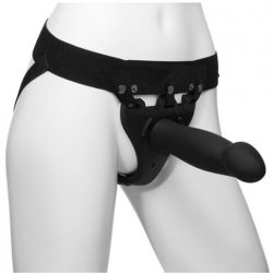 Body Extensions Be Risque Vibrating Hollow Strap On Set O/S