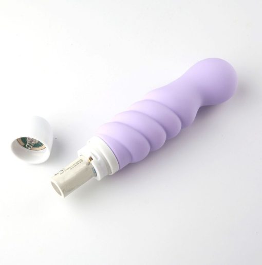 CHLOE SILICONE G SPOT LAVENDER back