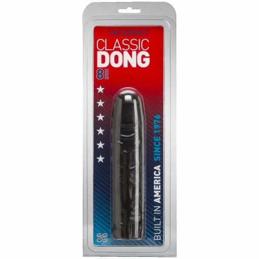 CLASSIC DONG-BLACK 8IN CD male Q
