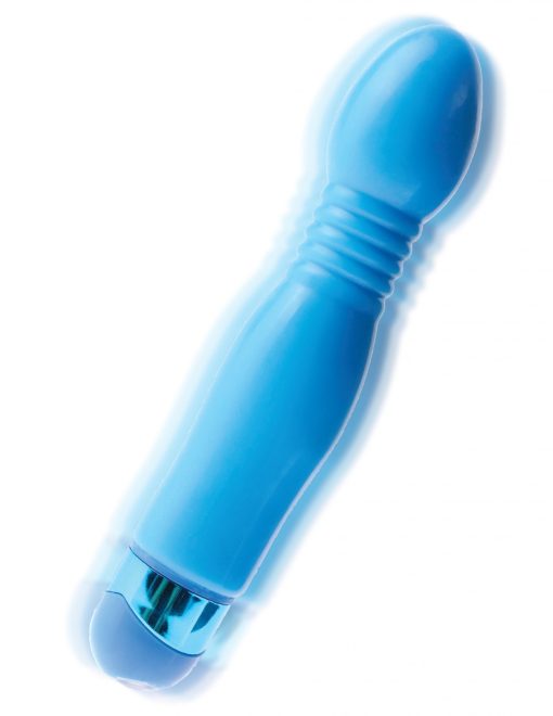 CLASSIX POWDER PUFF MASSAGER BLUE back