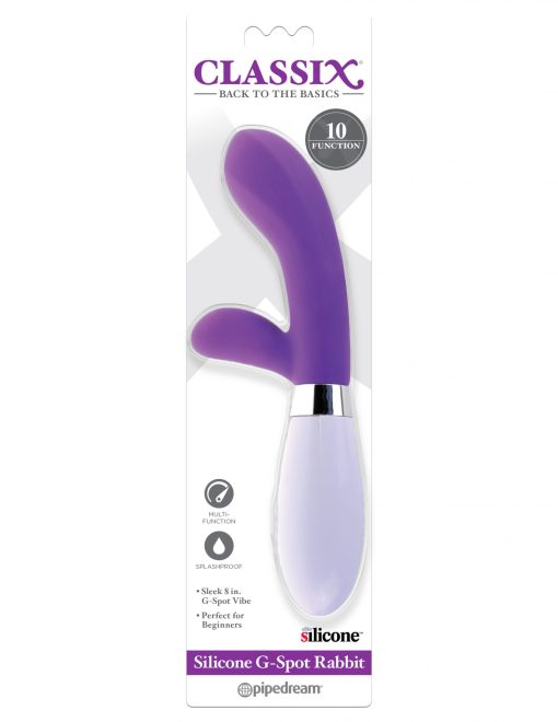 CLASSIX SILICONE G-SPOT RABBIT PURPLE main