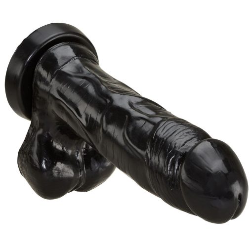 CLOUD 9 DELIGHTFUL DONG-7IN THICK W/BALLS-BLACK 2