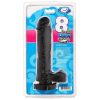 CLOUD 9 DELIGHTFUL DONG 8IN W/BALLS-BLACK details