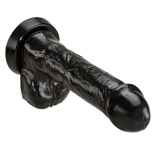 CLOUD 9 DELIGHTFUL DONG 8IN W/BALLS-BLACK 2