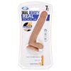 CLOUD 9 DUAL DENSITY DILDO TOUCH 7IN W/ BALLS TAN/ MOCHA main